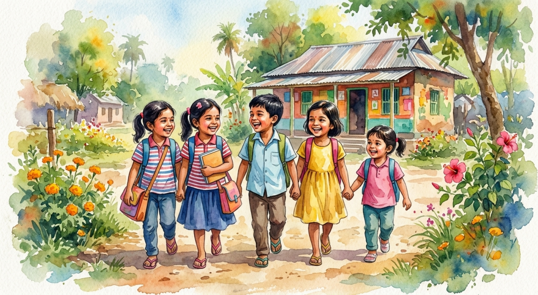 শিশুদের প্রতীকী ছবি