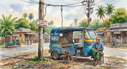 বিদ্যুৎ চুরির প্রতীকী ছবি